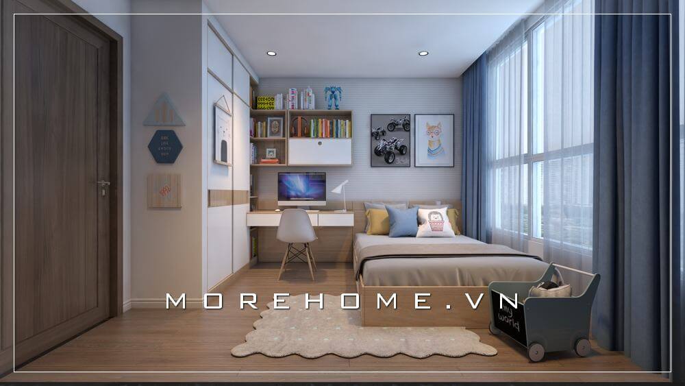 Giường ngủ chung cư hiện đại Giường ngủ chung cư hiện đại